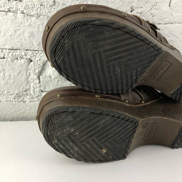 Bongo Platform Buckle Mules - Picture 8 of 13